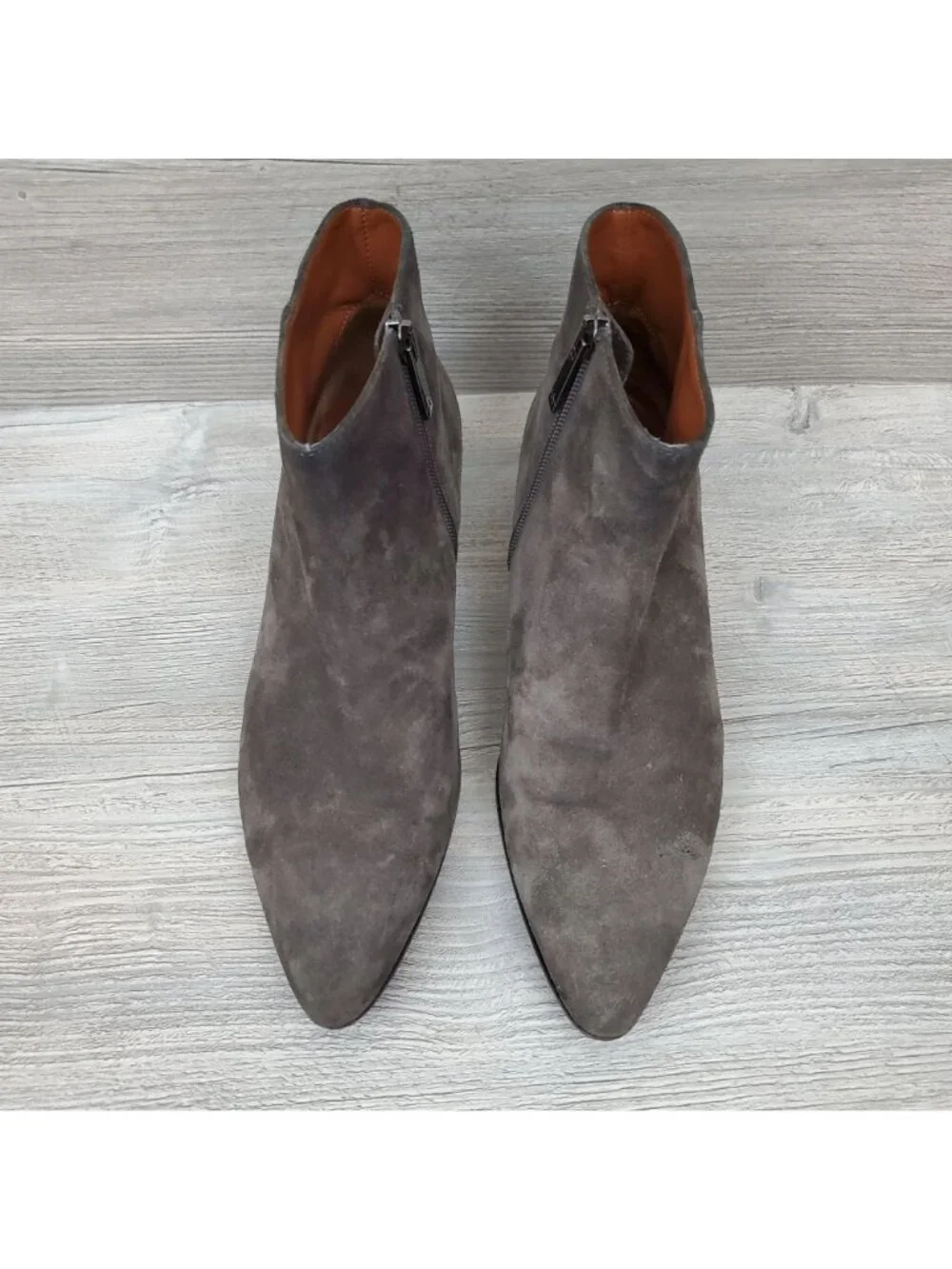 Aquatalia Fire Waterproof Suede bootie in taupe